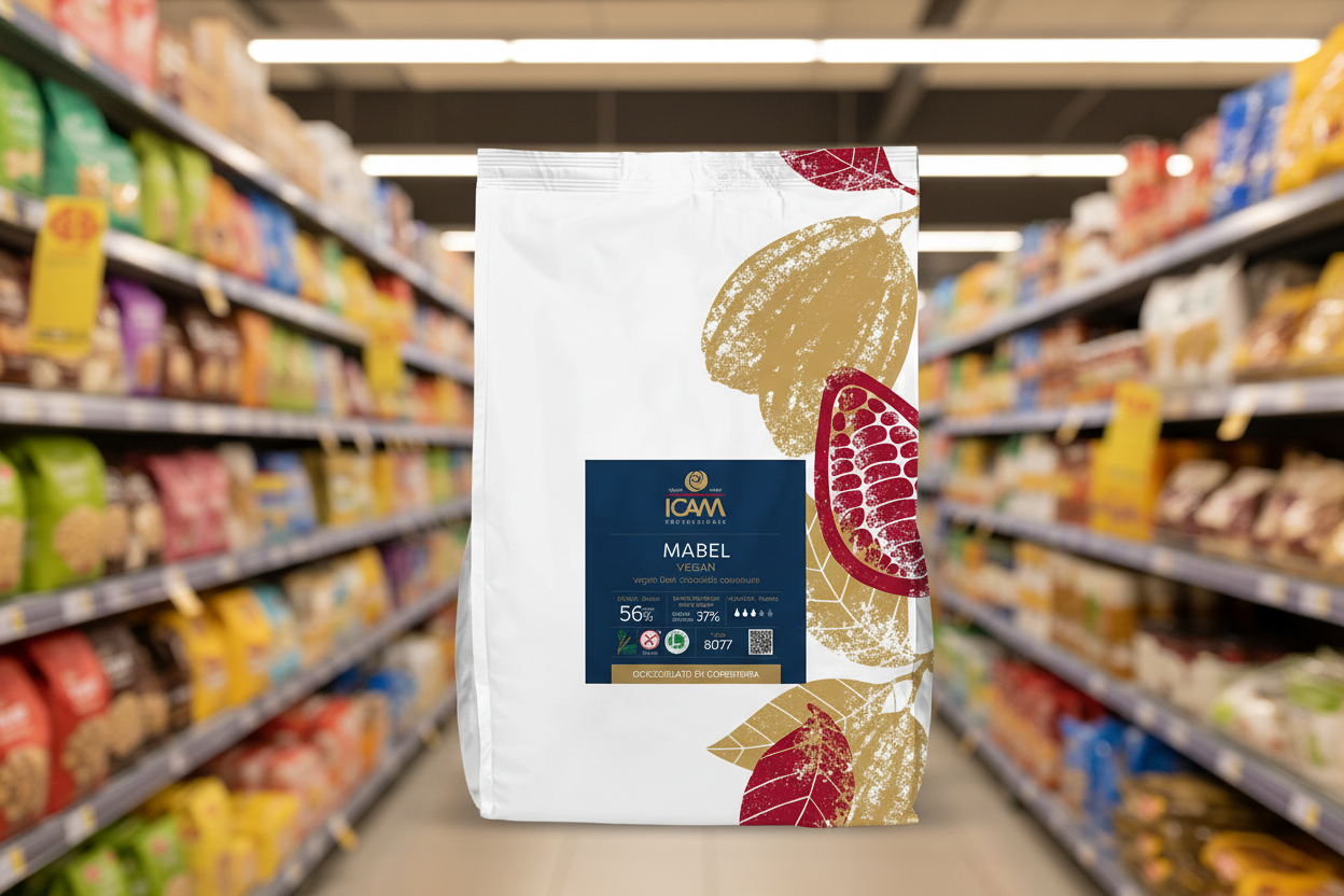 3 x Icam Professional 56% Dark Chocolate 4Kg