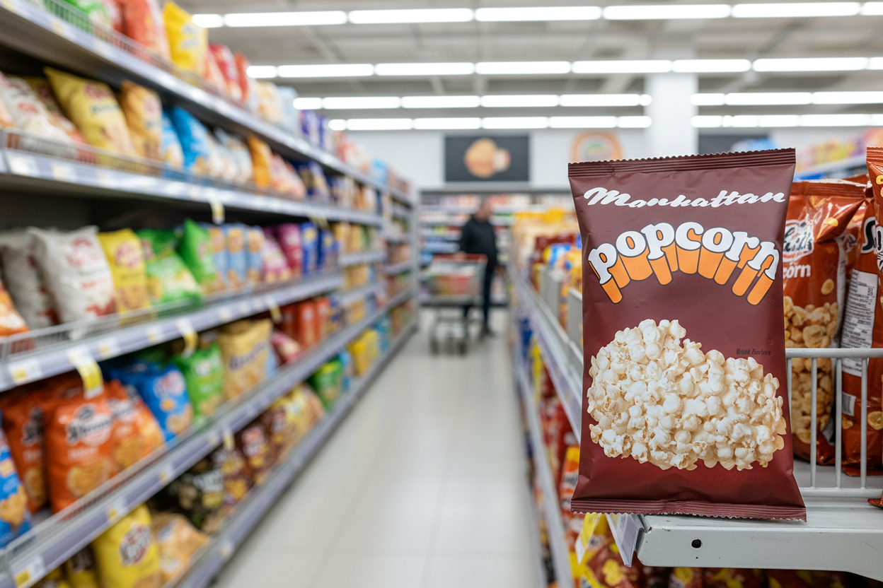 60 x Manhattan Popcorn 15G