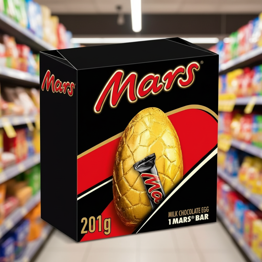 4 x Mars Milk Chocolate Large Easter Egg - 201GM