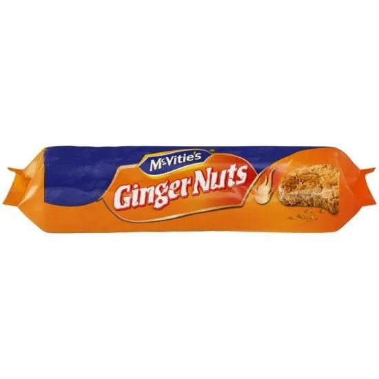 18 x Mcvitie's Ginger Nuts Biscuits 200G