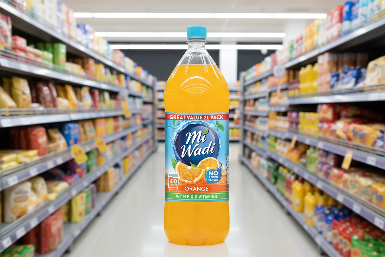 9 x Mi Wadi Orange 2L