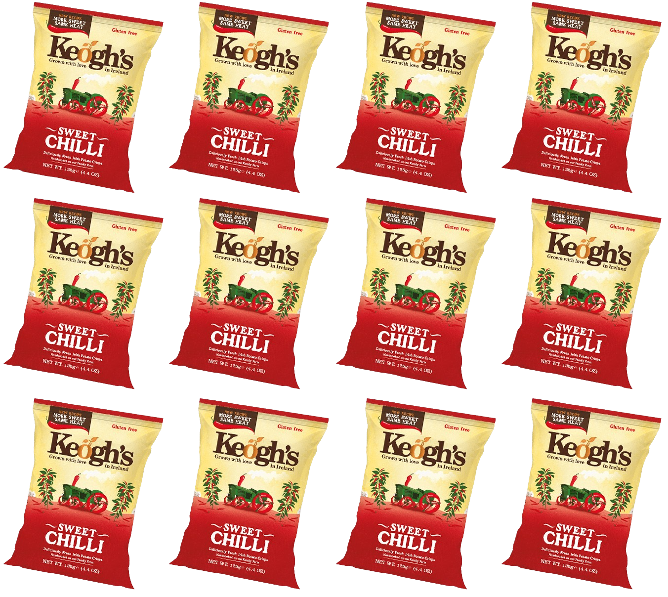 12 x Keogh's Sweet Chilli 125G
