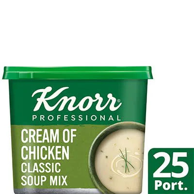 6 x Knorr Professional Classic Cream Of Chicken Soup 4.5L