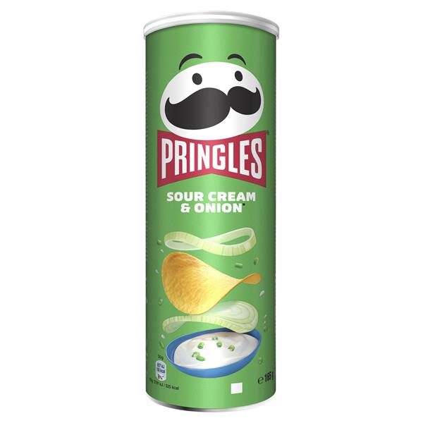 19 x Pringles Sour Cream & Onion 165G