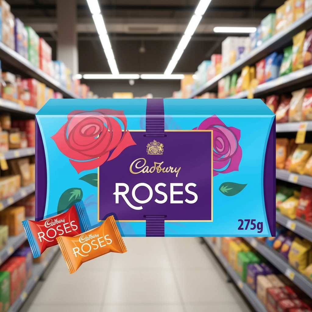 8 x Cadbury Roses Gift Carton Box Chocolates - 275GM