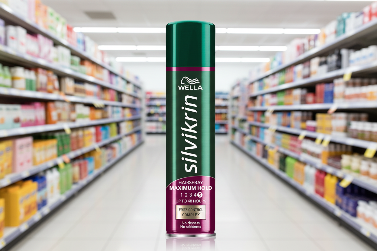 6 x Silvikrin Hairspray Maximum Hold - 400ML
