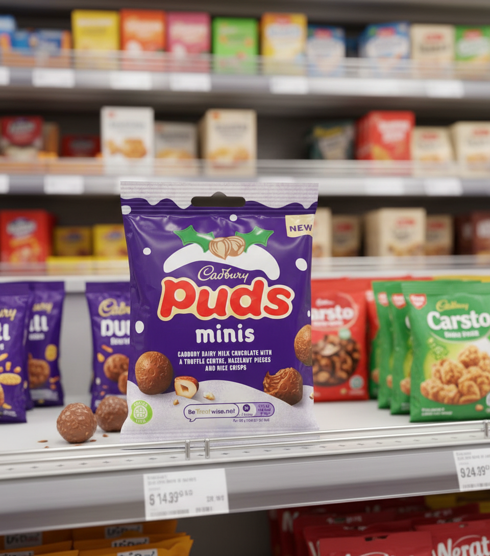 22 x Cadbury Mini Puds - 73GM