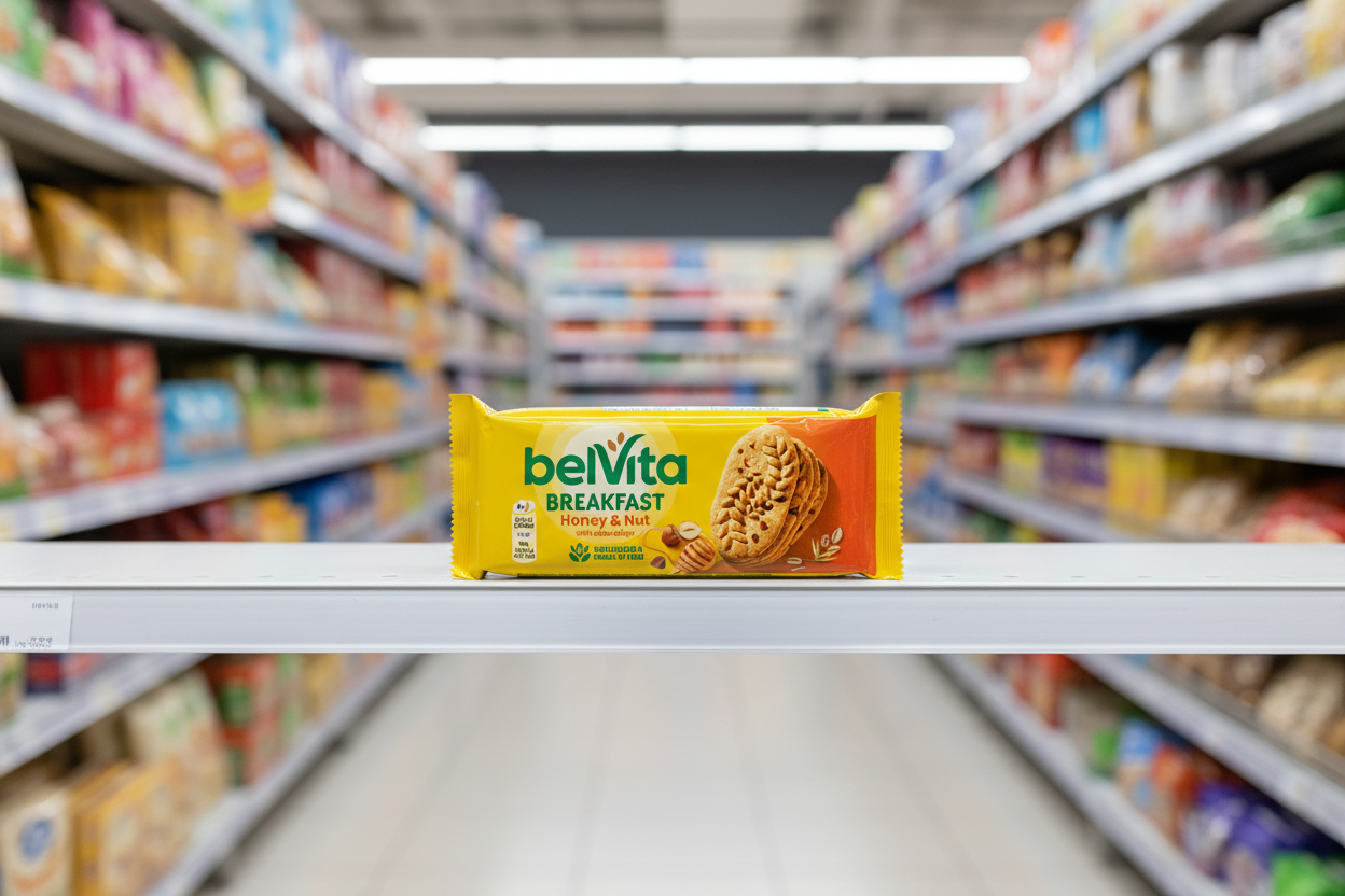 20 x Belvita Breakfast Biscuit Honey Nut 50G