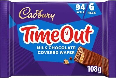 13 x Cadbury Timeout Chocolate Bar 108G