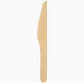 D2E Cutlery Wooden Knife 6.5In 100Pk X 1