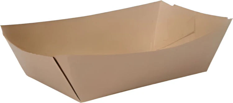 2.5Lb Medium Kraft Paper Food Tray