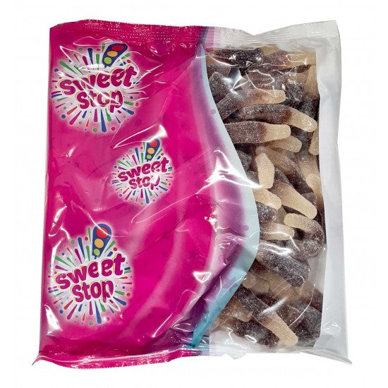 125 x Sweet Stop Fizzy Cola Bottles 10g