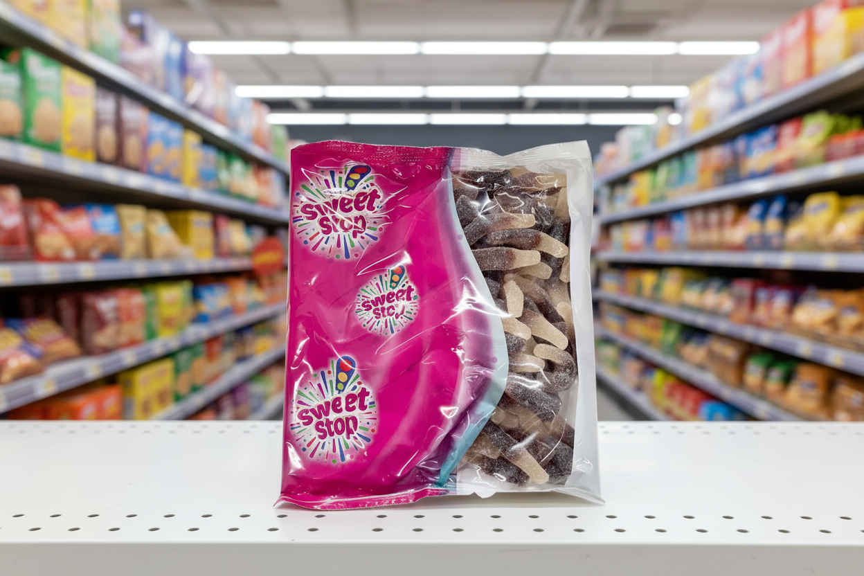 125 x Sweet Stop Fizzy Cola Bottles 10g