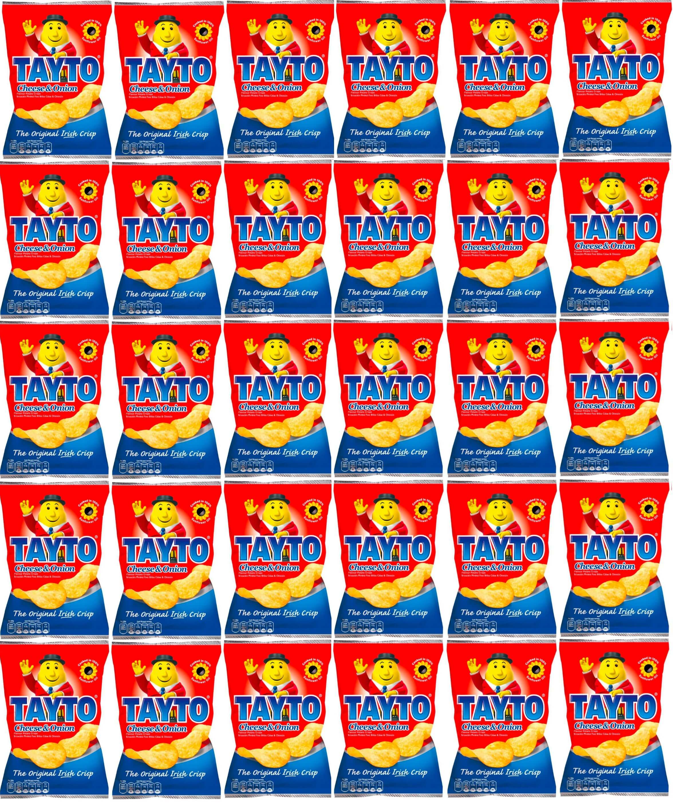 30 x Tayto Cheese & Onion 35g