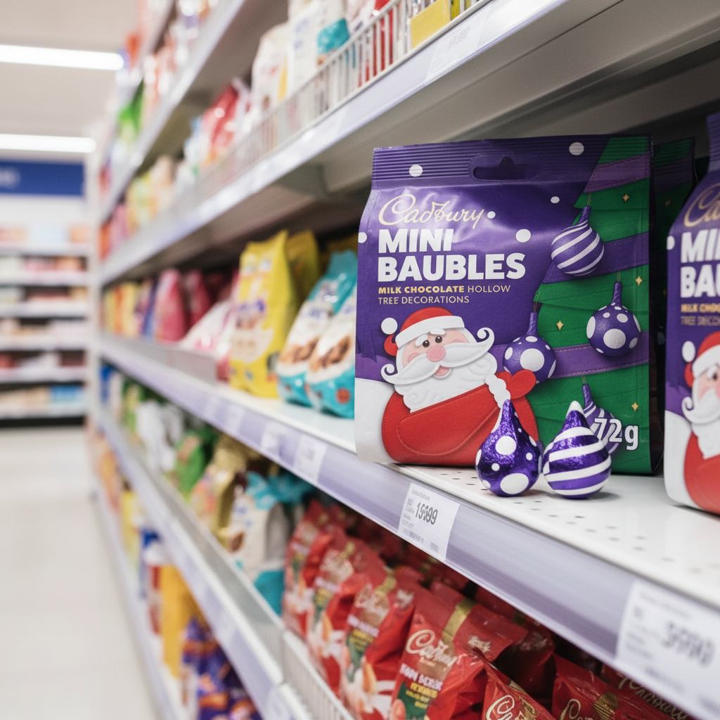 6 x Cadbury Tree Decorations - 72GM