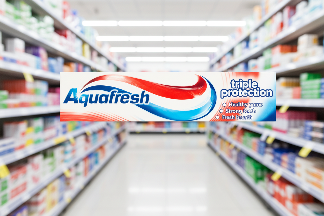 12 x Aquafresh Toothpaste Triple Protection 125Ml