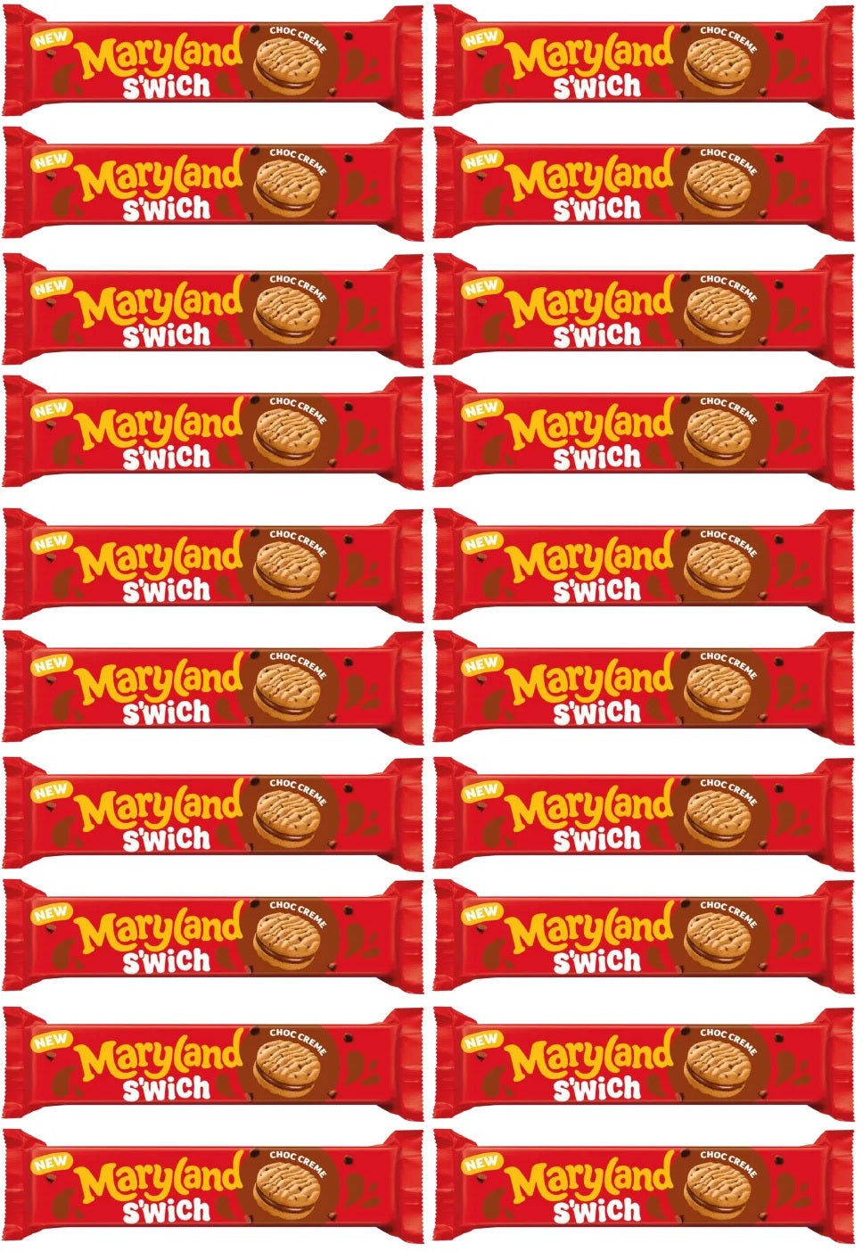 20 X Maryland Sandwich Chocolate - 150Gm