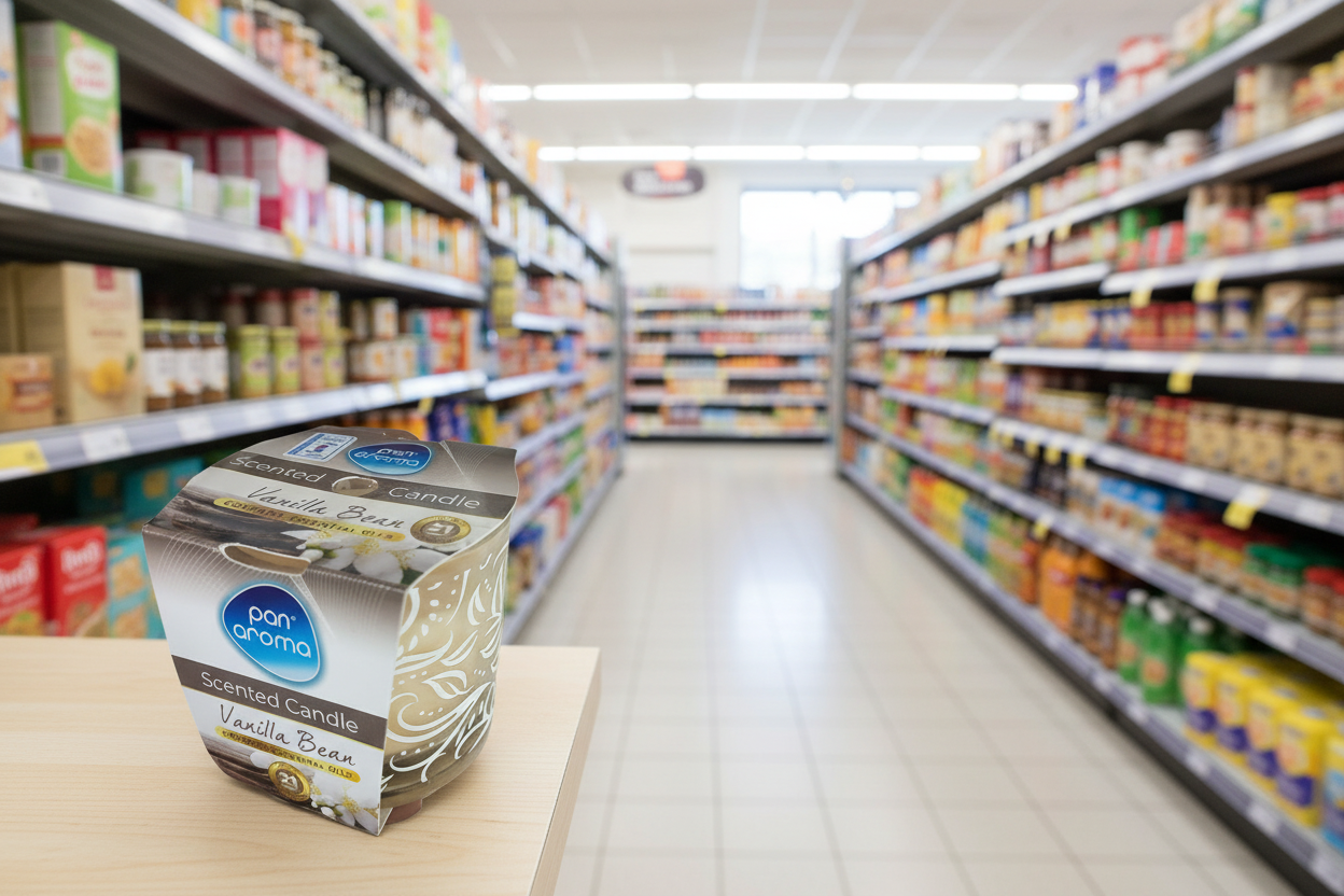 Pan Aroma Candle Vanilla Bean 21 hours