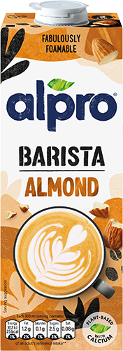 8 x Alpro Almond Barista - 1LTR