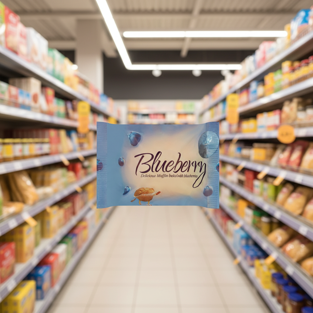 Wrapped Blueberry Muffin 102G