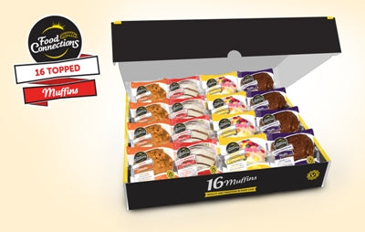16-x-Food-Connections-Topped-Mixed-Case-Muffins-105G-