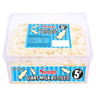 120-X-Swizzels-Tub-Milk-Bottles