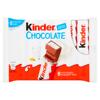 20-x-Kinder-Choc-Snack-Bar-6Pk-126Gm--