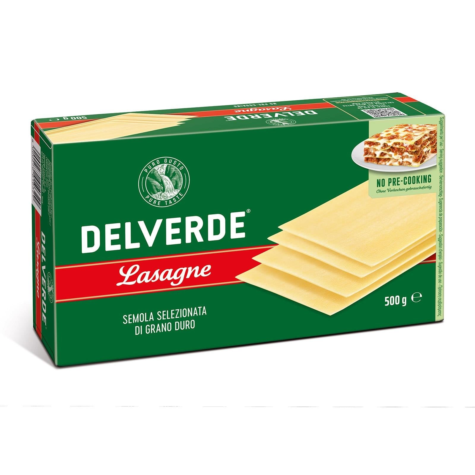 6 x Delverde Lasagne 250G