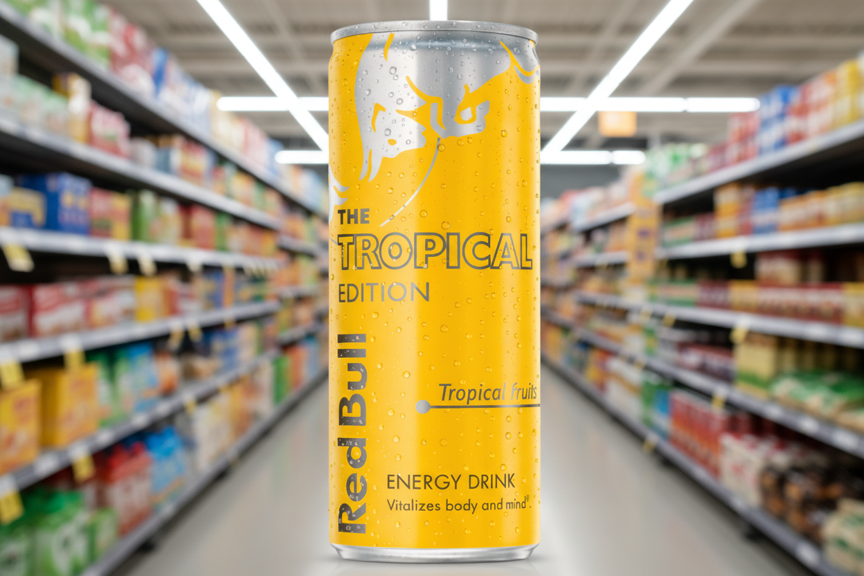 12 x Red Bull Energy Drink Editions Tropical 250Ml