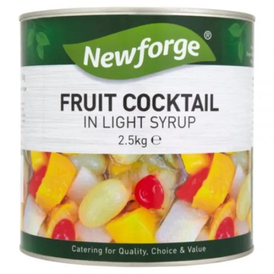 Newforge Fruit Cocktail In Light Syrup 2.5Kg