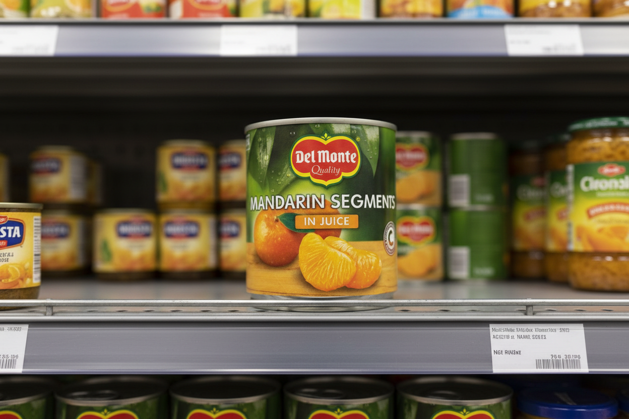 12 x Del Monte - Mandarins In Juice 300Gr