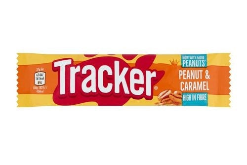 18 x Tracker Peanut & Caramel - 37GM