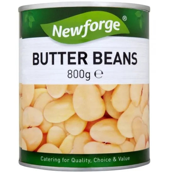 6 x Newforge Butter Beans 800G