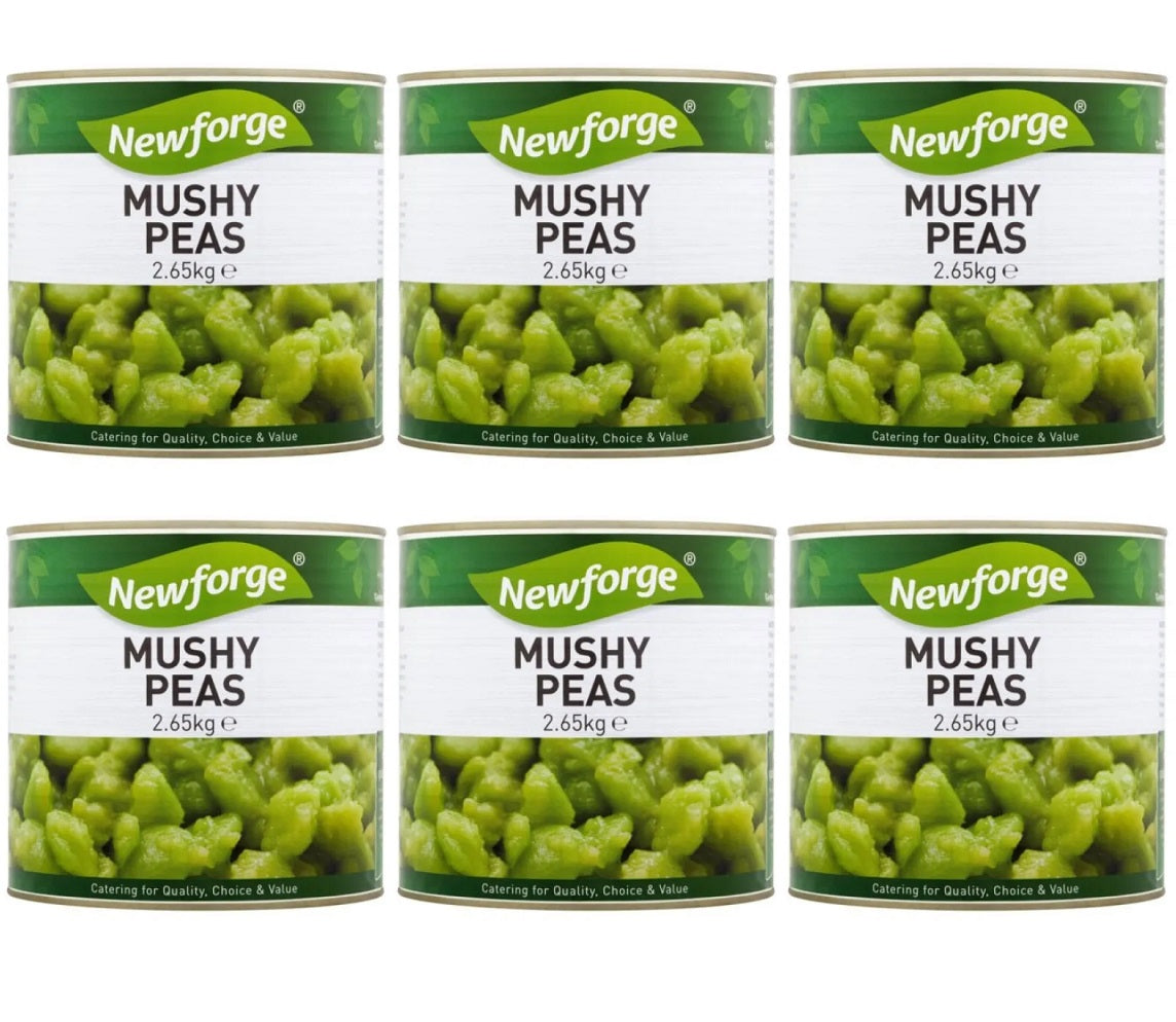 6 x Newforge Mushy Peas 2.65Kg