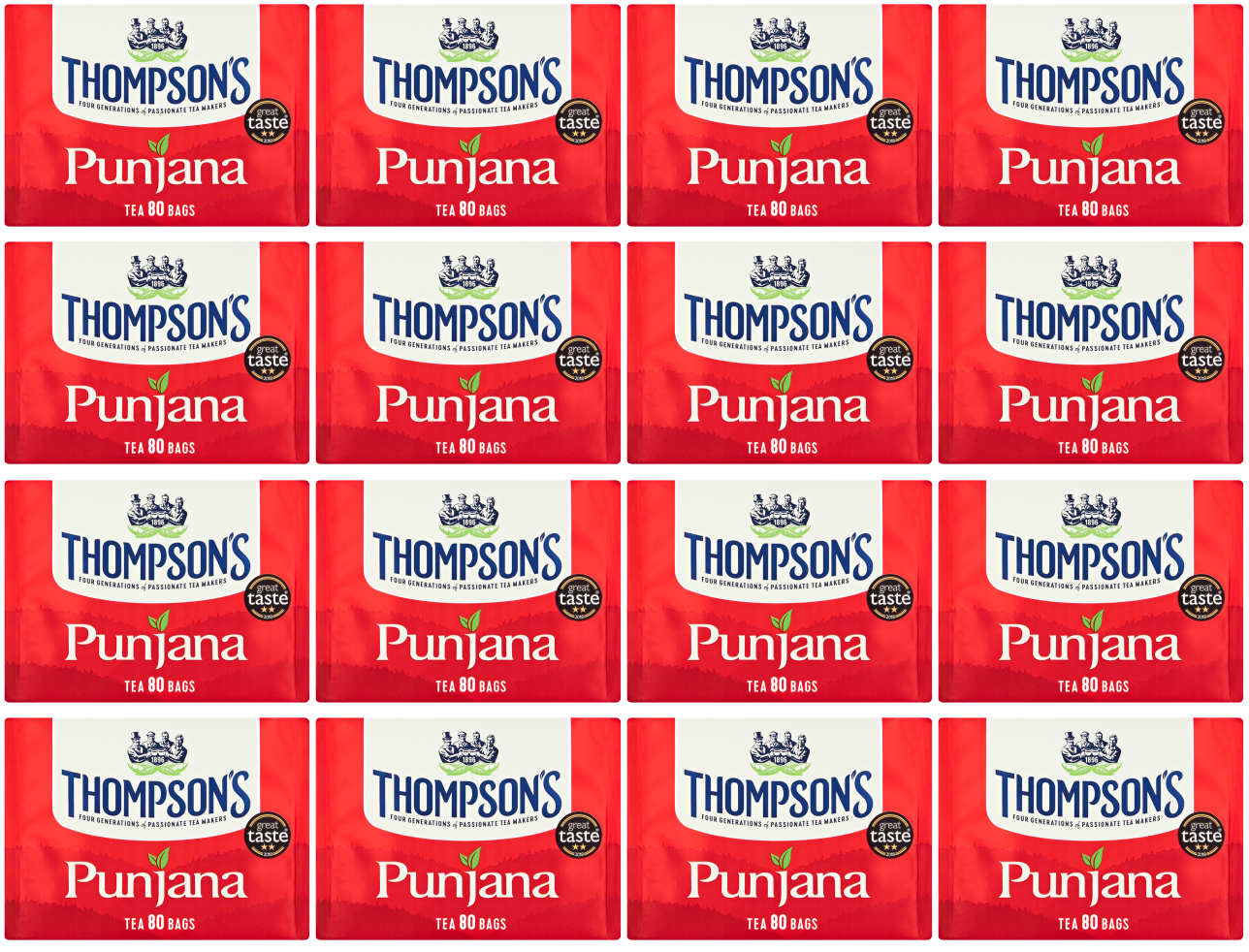 16 x Punjana Tea Bags - 80