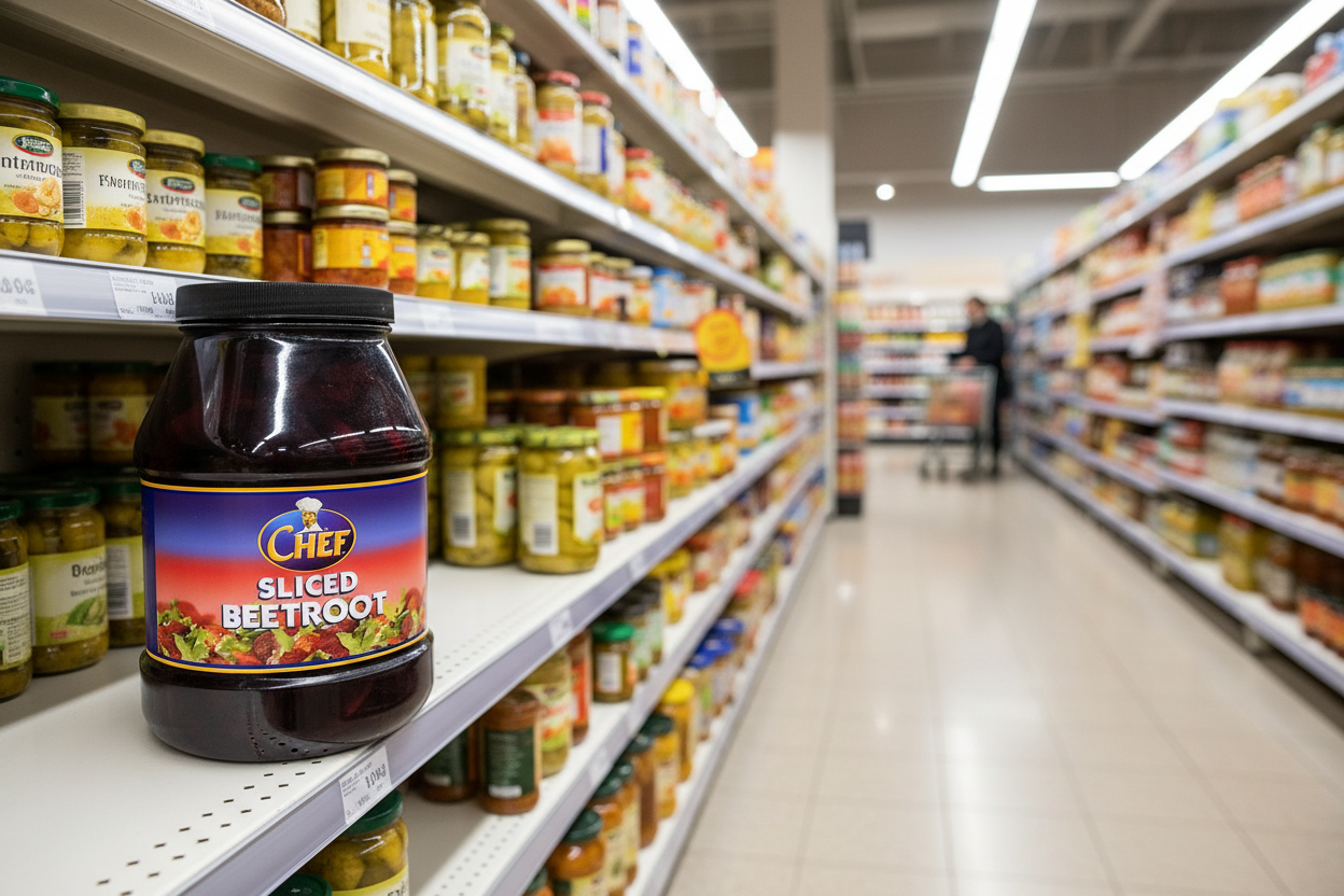 2 x Chef Sliced Beetroot 2.4Kg