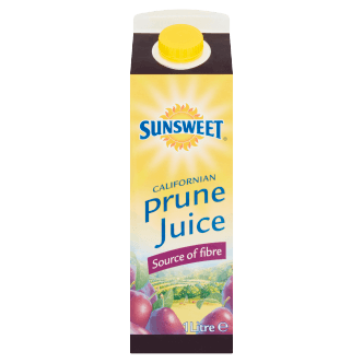 4 x Sunsweet Prune Juice 1L