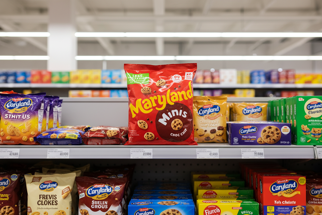 10 x Maryland Mini Chocolate Chip Cookies 6pk - 6PK