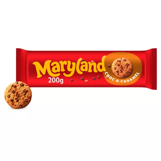 20 x Maryland Chocolate & Caramel  - 200GM