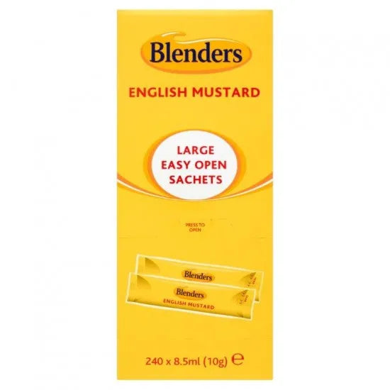 240 x Blenders English Mustard 240 X 8.5Ml (10G)