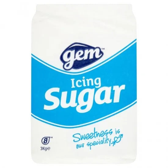 4 x Gem Icing Sugar 3Kg