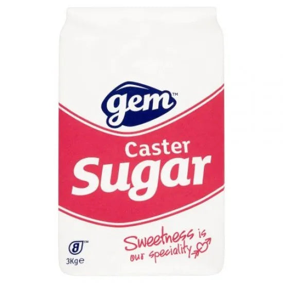 Gem Caster Sugar 3Kg