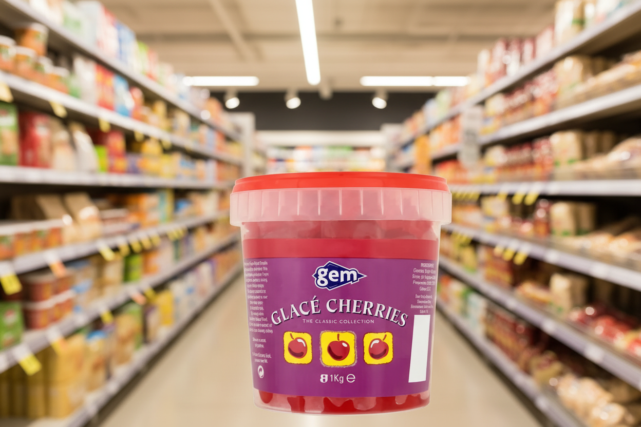 Gem Glacé Cherries 1Kg