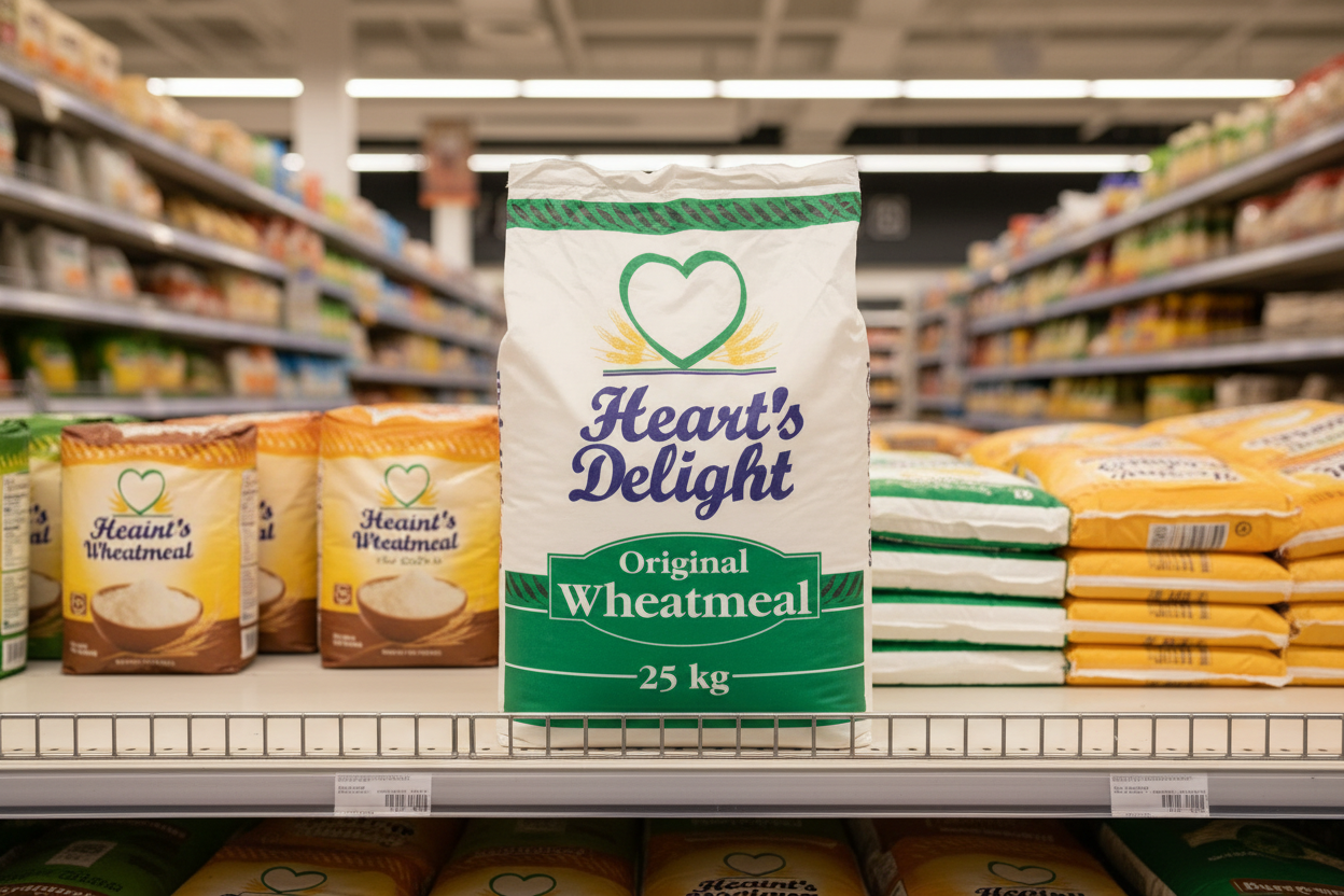 Hearts Original Wheatmeal 25Kg