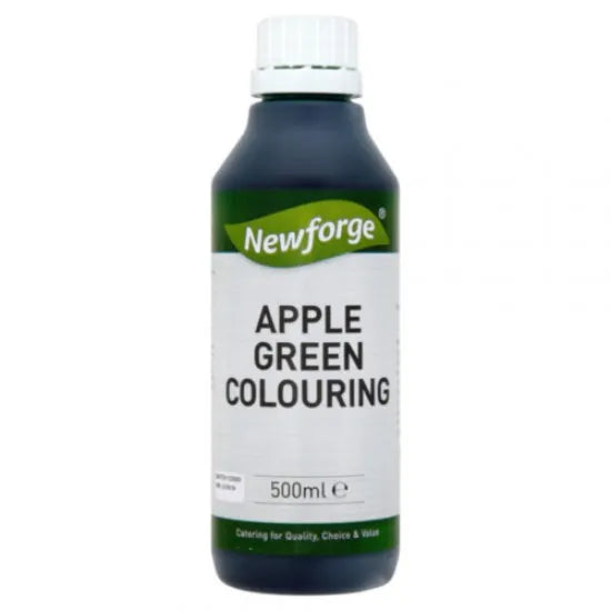 6 x Newforge Apple Green Colouring 500Ml