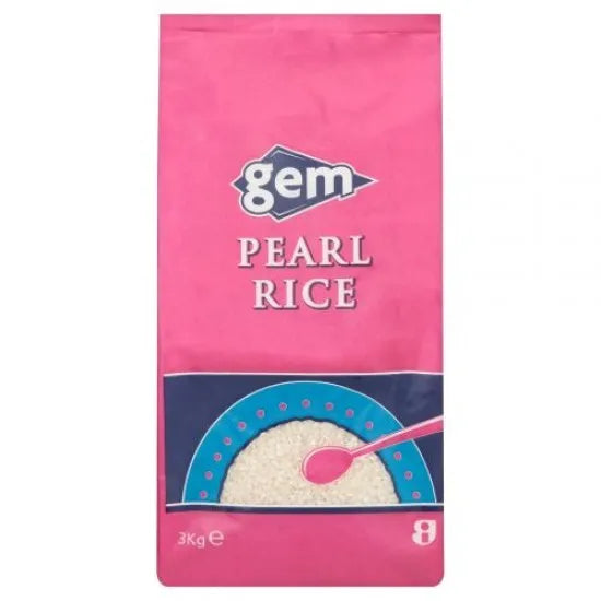 4 x Gem Pearl Rice 3Kg