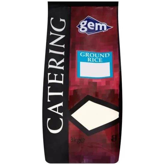 4 x Gem Catering Ground Rice 3Kg