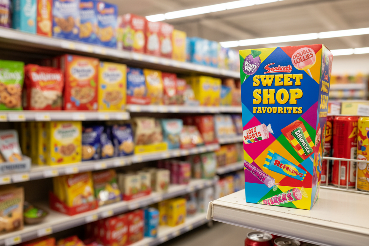 6 X Swizzels Sweet Shop Favourites Gift Carton - 324Gm