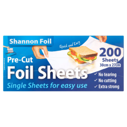 Shannon Pre-Cut Foil 200 Sheets