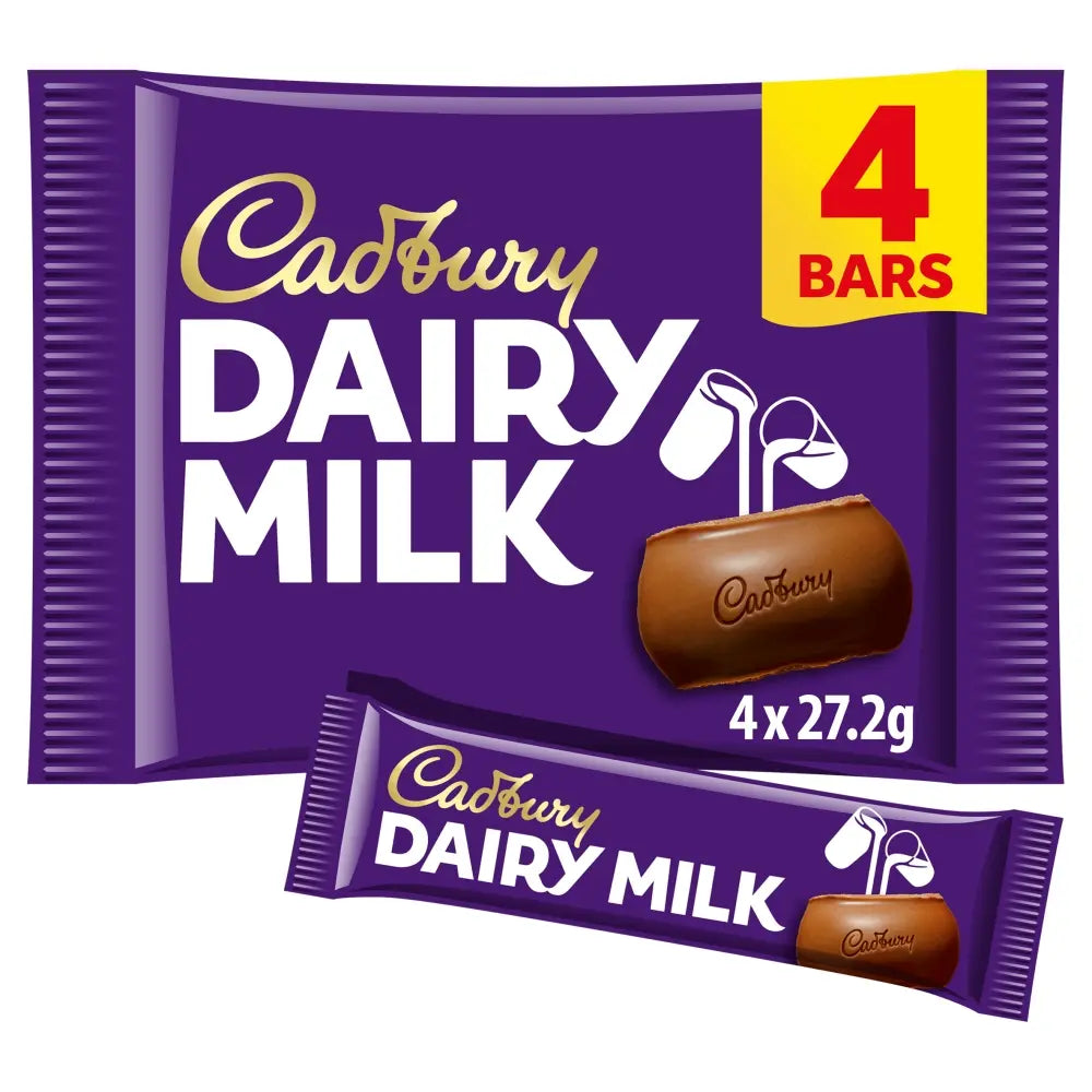 14 x Cadbury Dairy Milk 4pk - 108GM